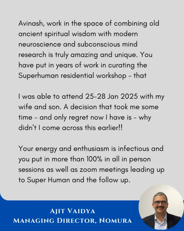 Avinash Anand Singh-testimonials 5